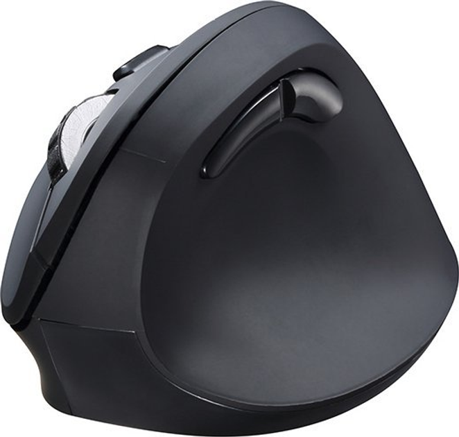 Mysz Powerton Shark Black (8590274849174) - obraz 6