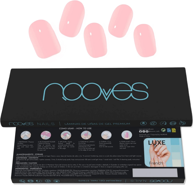 Стартовий набір для манікюру Nooves Premium Beauty Rose (8436613951941) - зображення 6