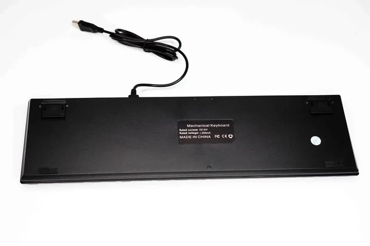 Клавиатура UKC K101 геймерская с разноцветной подсветкой RGB клавиатура для игр 10148 - изображение 3
