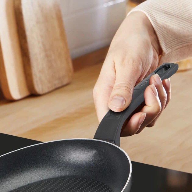 Zestaw patelni Tefal Easy Cook 24/28 cm 2 szt (3168430373372) - obraz 3