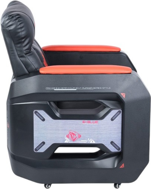 Крісло-софа E-Blue Auroza EEC338 Black/Red (EEC338BKAA) - зображення 5
