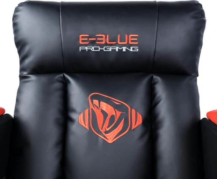 Крісло-софа E-Blue Auroza EEC338 Black/Red (EEC338BKAA) - зображення 7