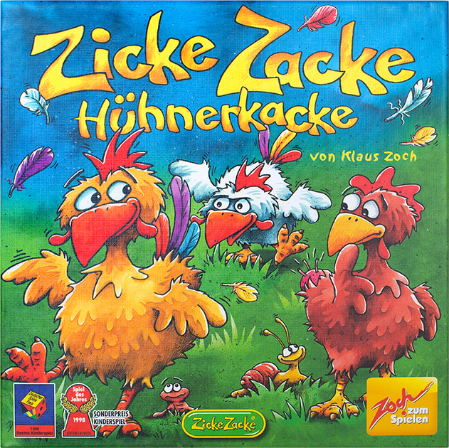 Настільна гра Стиль життя Zicke Zacke Huhnerkacke Курчачі перегони (218007) (4015682218007) - зображення 2