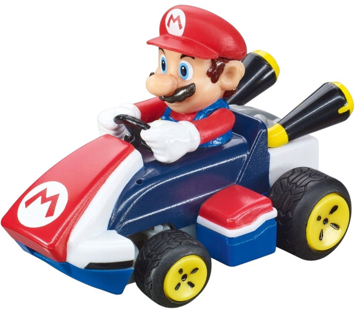 Гоночний трек Carrera 2.4 GHz Mario Kart Tabletop Racing Set - Mario and Luigi (370430015) (9003150148302) - зображення 4
