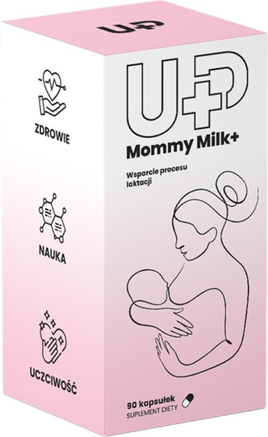 Дієтична добавка Up Health Pharma Mommy Milk+ 90 капсул (5905771809065) - зображення 1