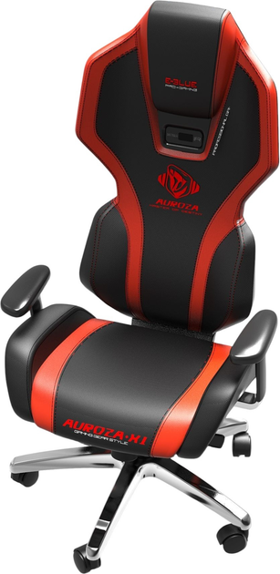 Fotel gamingowy E-Blue Auroza X1 Red (EEC301P) + Zestaw gamingowy E-blue Polygon w prezencie! - obraz 4