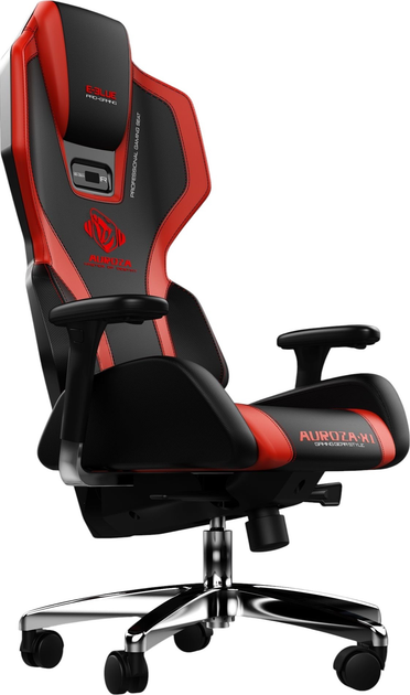 Fotel gamingowy E-Blue Auroza X1 Red (EEC301P) + Zestaw gamingowy E-blue Polygon w prezencie! - obraz 8