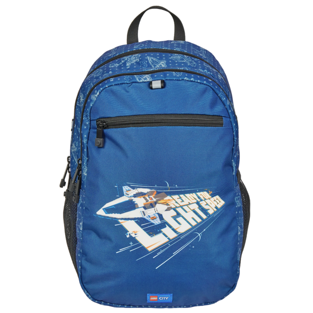Шкільний рюкзак LEGO City Extended School Bag Space Explorer (5711013150075) - зображення 2