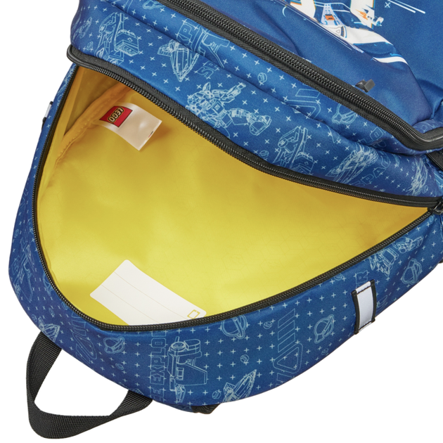 Шкільний рюкзак LEGO City Extended School Bag Space Explorer (5711013150075) - зображення 5