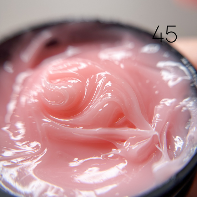 Густий конструюючий гель Sculpture Builder Gel 45 Без ТРО Рожевий 15 мл - изображение 4