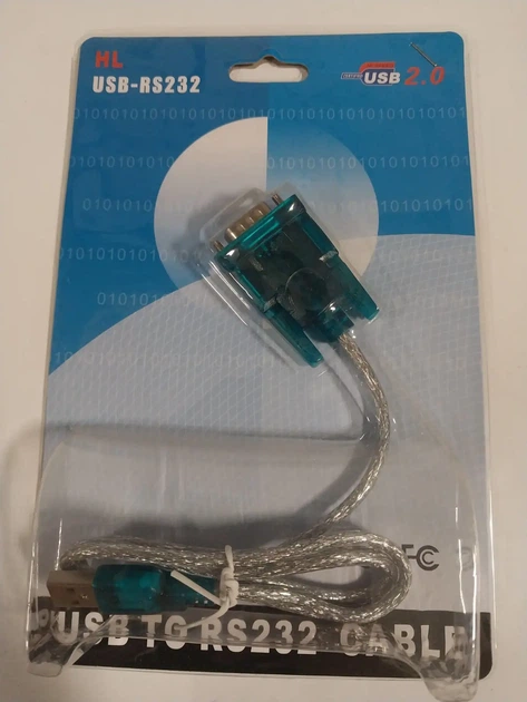 Контролер ATCOM USB to ComPort cable (USB to RS232) blister packing 17303 - изображение 2