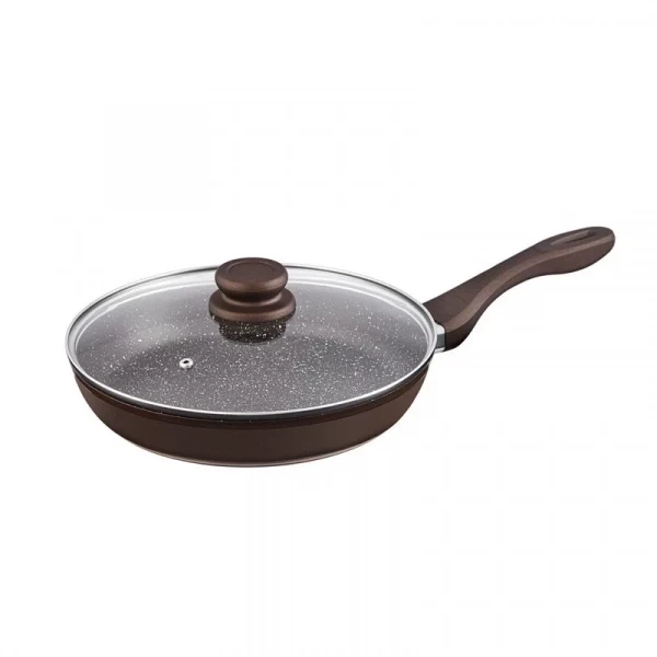 Сковородка глубокая с антипригарным покрытием Lessner Chocolate Line 28см (88364-28) - Фото 1 Сковородка глубокая с антипригарным покрытием Lessner Chocolate Line 28см (88364-28) - изображение 1