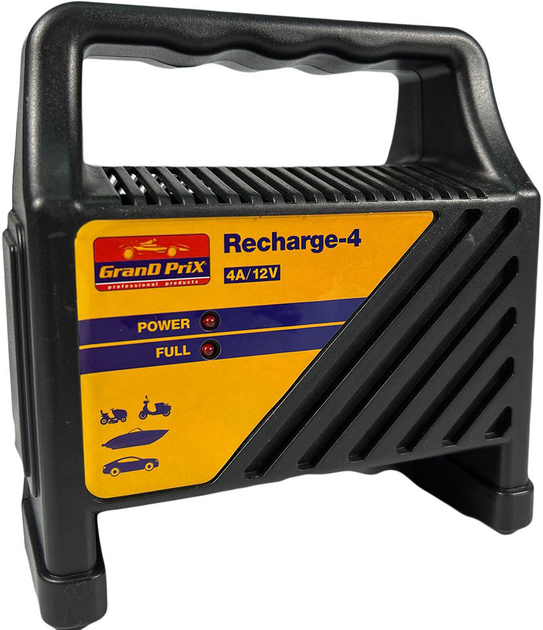 Пуско-зарядний пристрій Bottari Grand Prix Recharge-4 4A/12В (8052194337051) - зображення 5