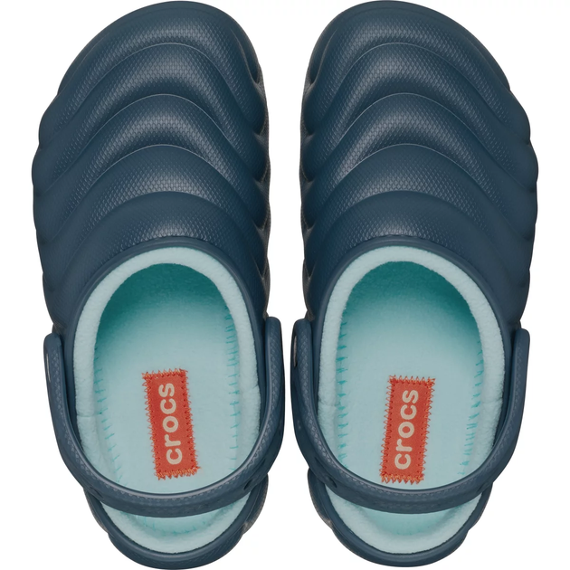 Сабо с мехом Crocs Classic Lined Overpuff Clog 39 (EU 39-40) Синий 210059 - Фото 2 Сабо с мехом Crocs Classic Lined Overpuff Clog 39 (EU 39-40) Синий 210059 - изображение 2