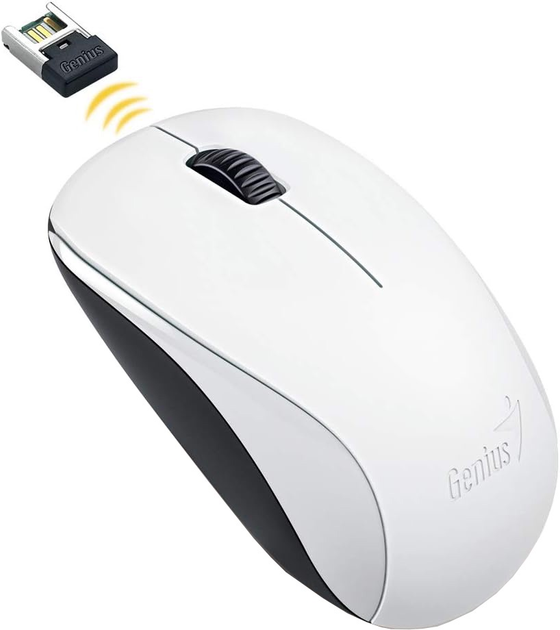 Mysz Genius NX-7000 Wireless White (31030027401) - obraz 4