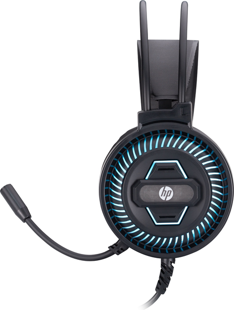 Słuchawki HP DHE-8001U Black - obraz 3