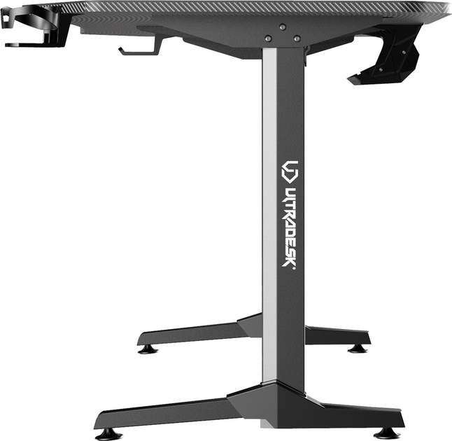 Biurko gamingowe ULTRADESK Frag XXL Black/Gold (UDESK-FX-GD) - obraz 8