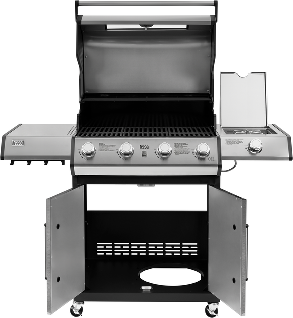 Grill gazowy ogrodowy Teesa BBQ 5006 MASTER 5 palników szafka na butlę 17kW TSA0250 (5901890118347) - obraz 2