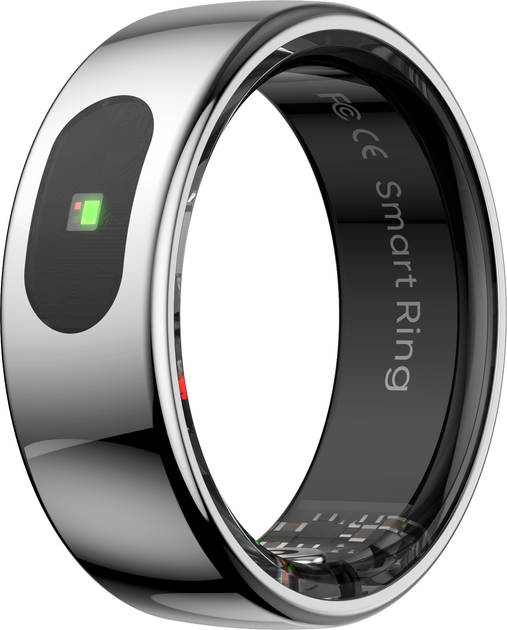 Smart pierścień Powerton PRO 19.2mm Silver (WPSR08-S9) - obraz 2