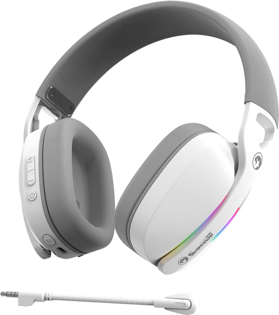 Навушники Marvo Pulz 70W White (HG9086W WH) - зображення 4