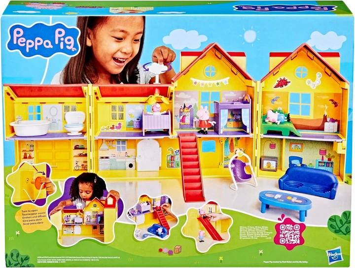 Игровой набор большой семейный домик Свинки Пеппы Peppa Pig
