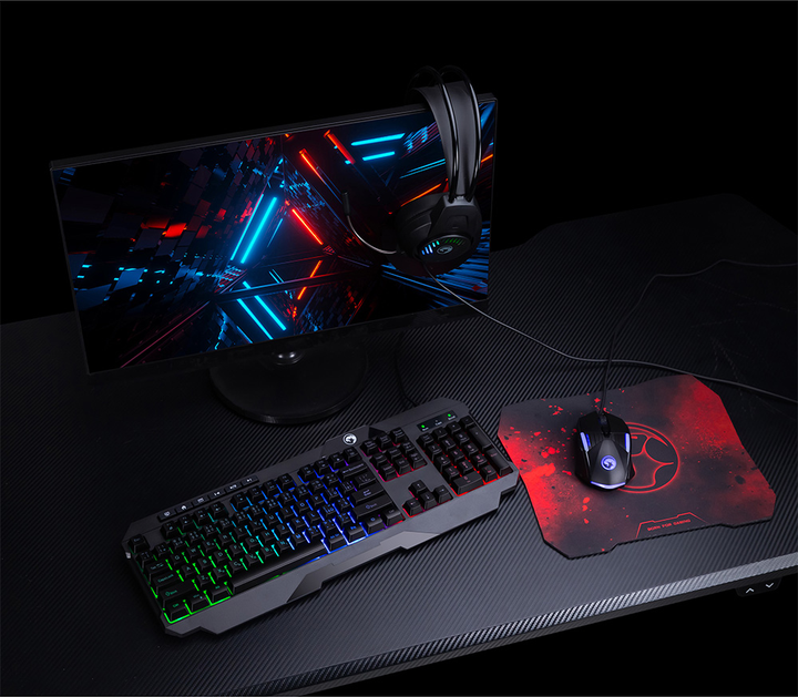 Комплект дротовий Marvo CM430 Black (CM430CZSK) - зображення 6