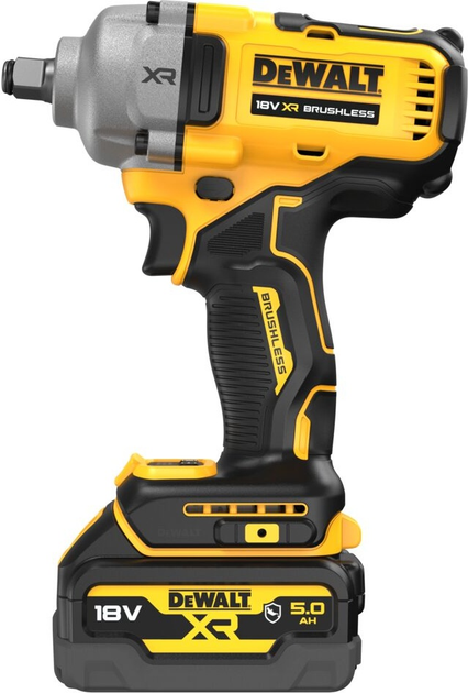 Klucz udarowy akumulatorowy bezszczotkowy DeWalt 18V 2 x 5 Ah XR (DCF891P2T) - obraz 3