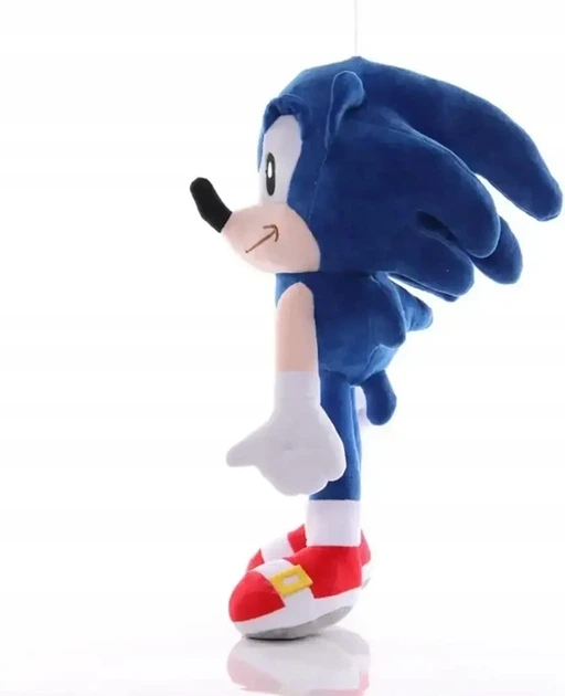 М'яка іграшка Сонік Sonic 28 см Синій з мультфільму - Фото 3 М'яка іграшка Сонік Sonic 28 см Синій з мультфільму - зображення 3