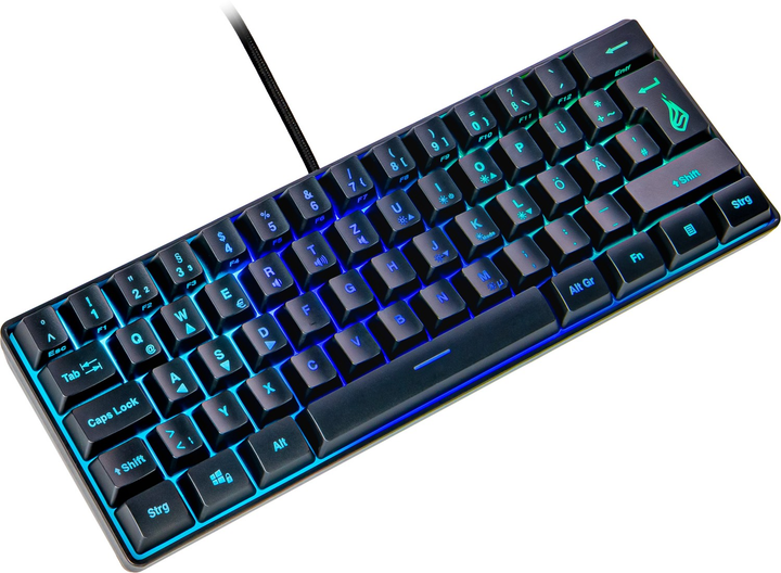 Klawiatura przewodowa SureFire KingPin X1 USB Black (23942487005) - obraz 3