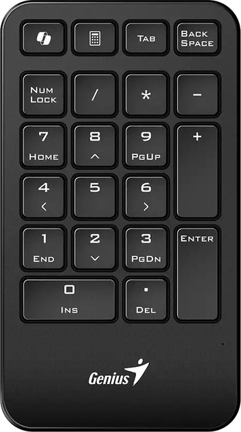 Клавіатура бездротова Genius NumPad 1000 USB Black (31320003401) - зображення 1