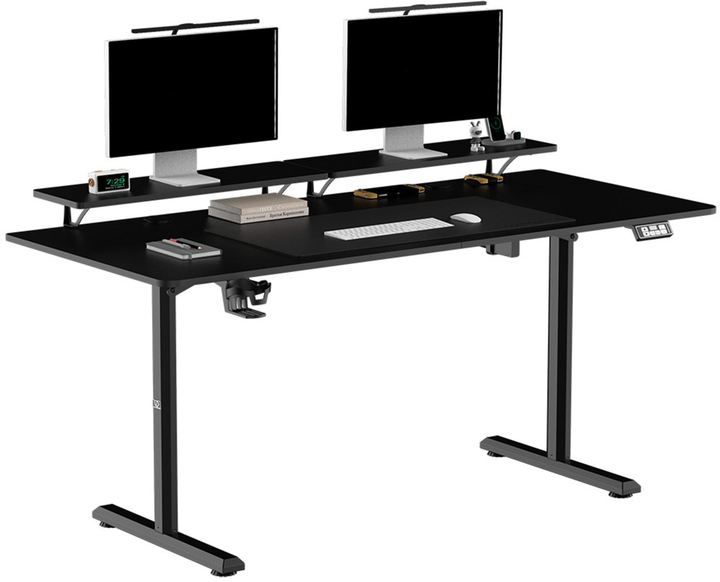 Ігровий стіл ULTRADESK Highlander XXL Black (UDESK-HGXL-BB) - зображення 2