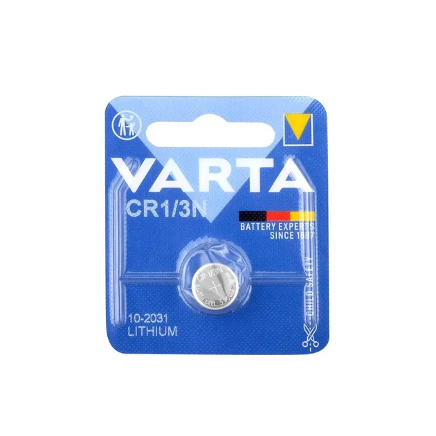 Батарейка в Вебасто VARTA Lithium 6131 CR1 3N 1BL - Фото 2 Батарейка в Вебасто VARTA Lithium 6131 CR1 3N 1BL - зображення 2
