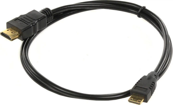 Кабель ATCOM HDMI - mini HDMI 1m 6153 - Фото 1 Кабель ATCOM HDMI - mini HDMI 1m 6153 - изображение 1