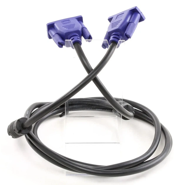 Кабель ATCOM VGA - VGA 1.5m black 7789 - Фото 2 Кабель ATCOM VGA - VGA 1.5m black 7789 - зображення 2
