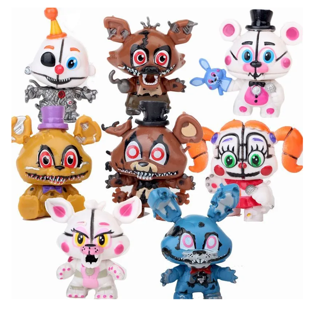 Набор фигурок Пять ночей с Фредди Five Nights at Freddy's FNAF