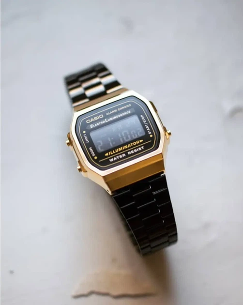 Чоловічий годинник Casio A168WEGB-1BEF - Фото 8 Чоловічий годинник Casio A168WEGB-1BEF - зображення 8