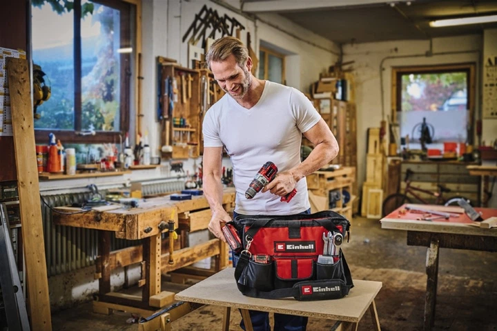 Сумка для інструментів Einhell Bag 45/29 (4530074) - Фото 5 Сумка для інструментів Einhell Bag 45/29 (4530074) - изображение 5