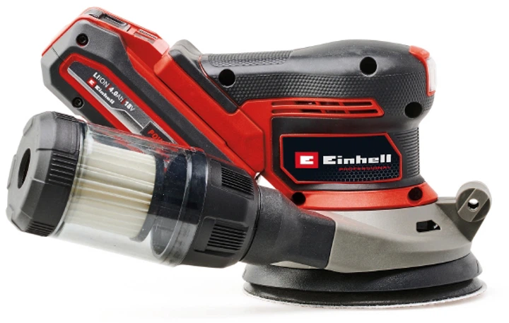 Акумуляторна шліфмашина Einhell X-Change TP-RS 18/32 Li BL - Solo безщіткова ексцентрикова (4462020) - изображение 2