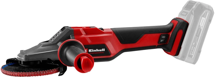 Кутова шліфмашина акумуляторна безщіткова Einhell Professional X-Change TP-AG 18/125 F Li BL - Solo (4431175) - Фото 2 Кутова шліфмашина акумуляторна безщіткова Einhell Professional X-Change TP-AG 18/125 F Li BL - Solo (4431175) - изображение 2