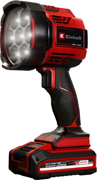 Ліхтар ручний акумуляторний Einhell X-Change TE-CL 18/2500 LiAC Kit 2.5 Ah (4514145K) - Фото 1 Ліхтар ручний акумуляторний Einhell X-Change TE-CL 18/2500 LiAC Kit 2.5 Ah (4514145K) - изображение 1