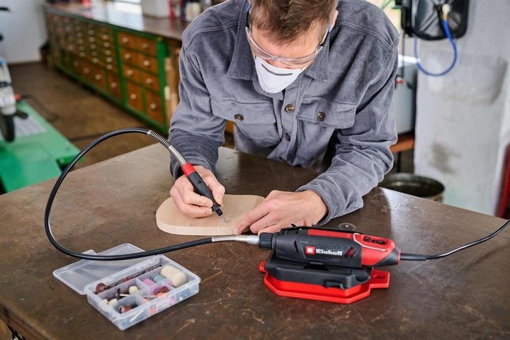 Багатофункціональний інструмент Гравер Einhell TC-MT 150 E (4419380) - Фото 11 Багатофункціональний інструмент Гравер Einhell TC-MT 150 E (4419380) - изображение 11