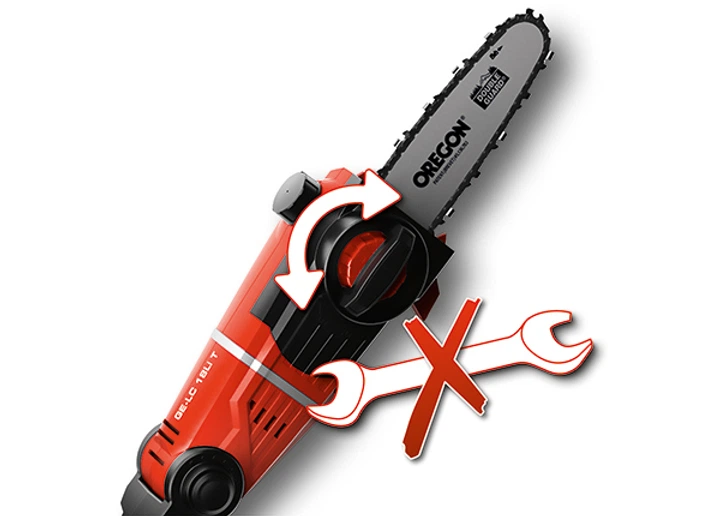 Висоторіз акумуляторний Einhell X-Change GE-LC 18 Li T - Solo (3410810) - Фото 6 Висоторіз акумуляторний Einhell X-Change GE-LC 18 Li T - Solo (3410810) - изображение 6