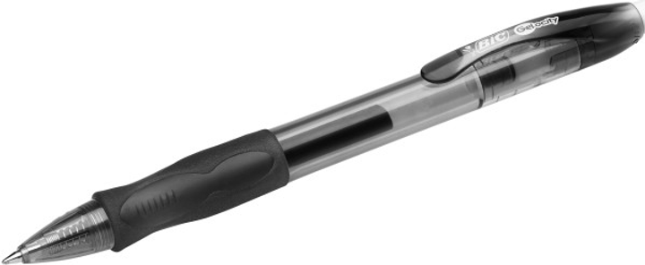 Набір гелевих ручок BIC Gelocity Original 12 шт Чорних (3086126600659) - зображення 6