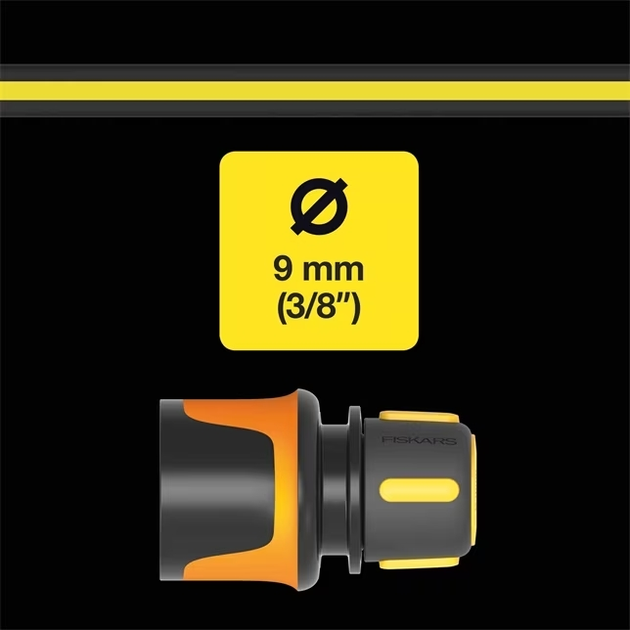 Zestaw z wężem ogrodowym Fiskars Premium 9 mm (3/8") 15 m Q4 (1027101) - obraz 5