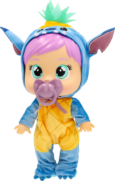 Lalka płacząca Cry Babies Disney Loving Care Stitch z akcesoriami 26 cm 11025004 (8421134927377) - obraz 6