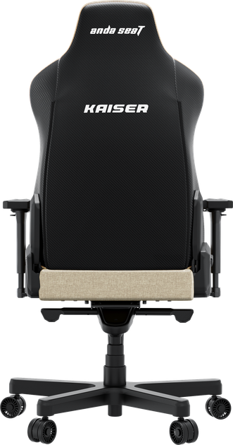 Крісло ігрове Anda Seat Kaiser 3E XL Beige Fabric (AD23YC-XL-09-I-CF-I01) - зображення 4