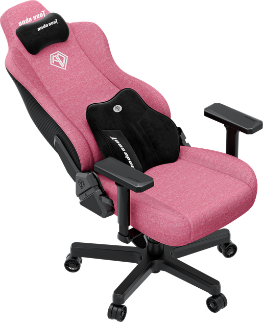 Fotel gamingowy Anda Seat Kaiser 3E XL Pink Fabric (AD23YC-XL-09-P-CF-P01) - Zdjęcie 8 Fotel gamingowy Anda Seat Kaiser 3E XL Pink Fabric (AD23YC-XL-09-P-CF-P01) - obraz 8