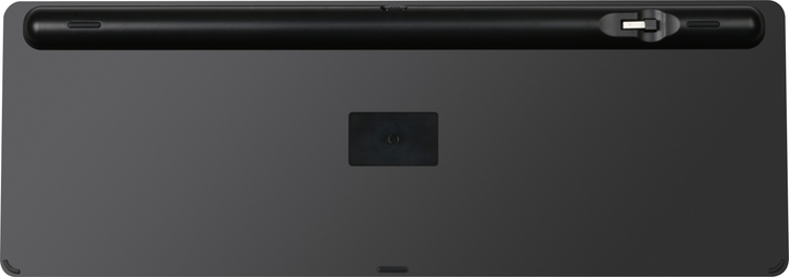 Klawiatura bezprzewodowa Powerton SolarSlim Multi-Device Bluetooth Black (WPKBSS-B CZSK) - obraz 7