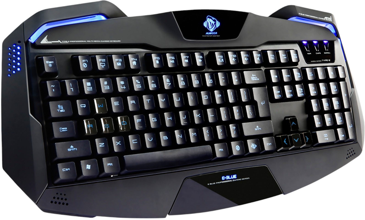 Клавіатура дротова E-blue Auroza USB Black (EKM701BKUS-IU) - зображення 3