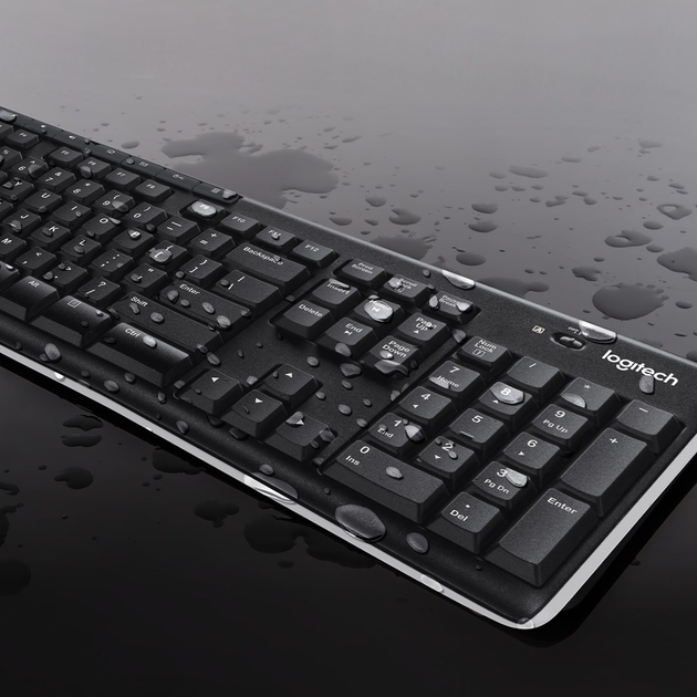 Zestaw bezprzewodowy Logitech MK270 Wireless Black (920-004527) - obraz 7